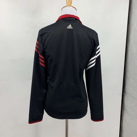Adidas Jacket Womens S Small Black NBA Miami Heat Full Zip Basketball *READ - Picture 9 of 16